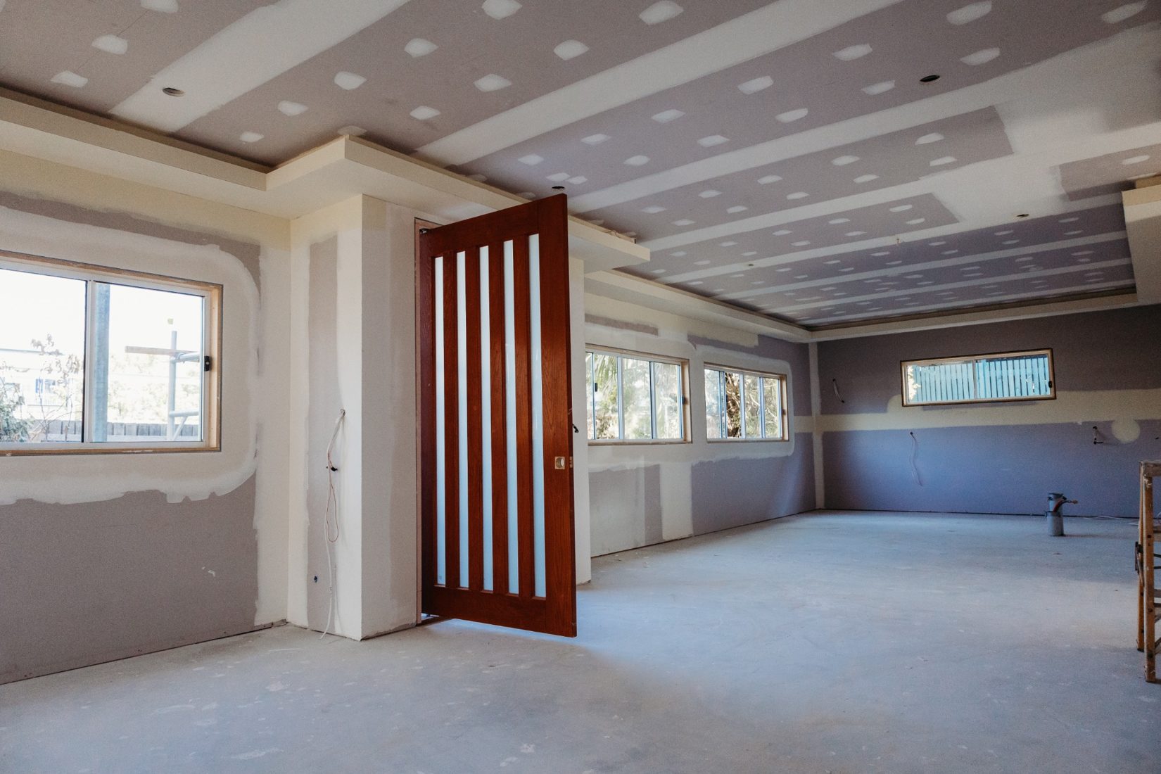 New Home Plastering — Sunshine Coast plastering work